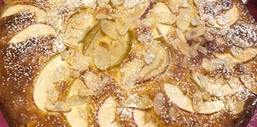 Apfelkuchen aus meiner Schulzeit geht ganz schnell einfach aber lecker